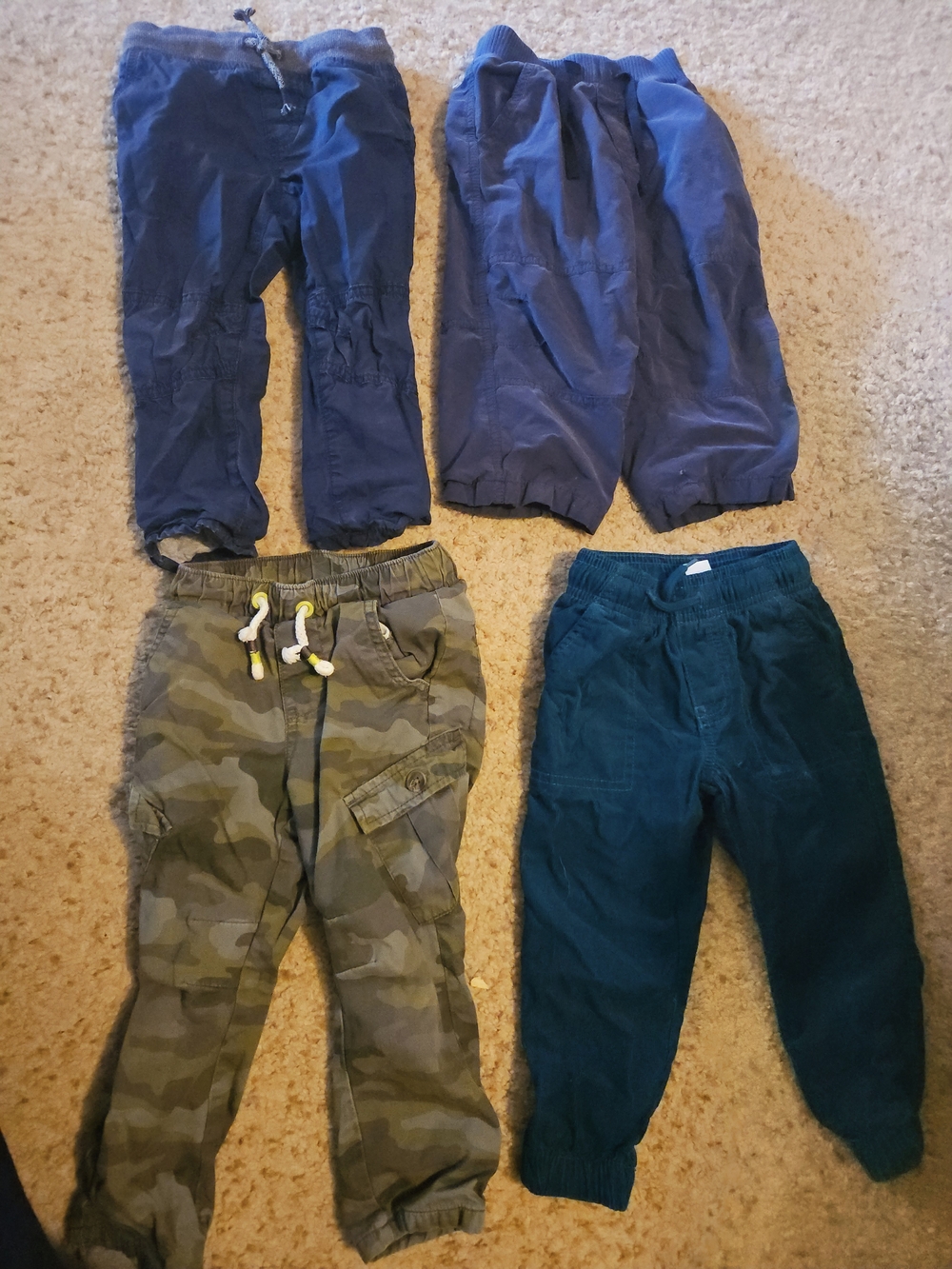 Toddler Lined Pants: Carters, Cat&Jack, Gymboree 2T, 24 months